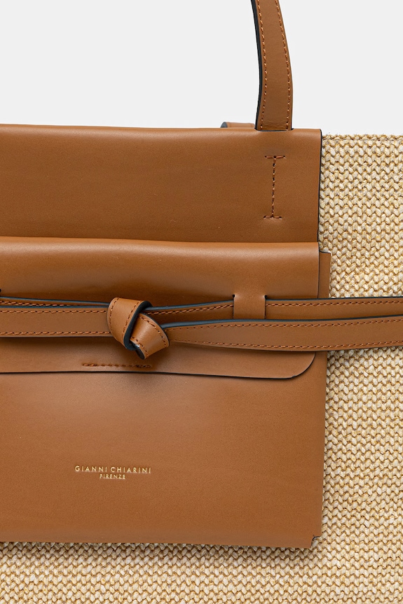 Gianni Chiarini μικρή τσάντα Γυναικεία BELTY μπεζ BS.12136/COMM.TWIST.LS