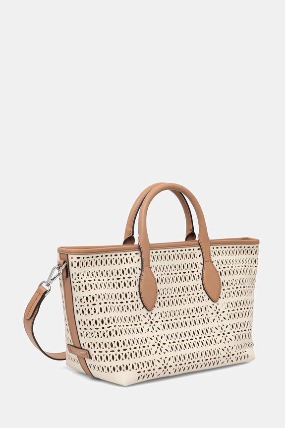 Gianni Chiarini crossbody torba za žene MASHUP BS.11506/COMM.CNVLS bež SS26