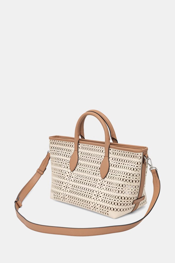 Dodaci Gianni Chiarini crossbody torba za žene MASHUP BS.11506/COMM.CNVLS bež