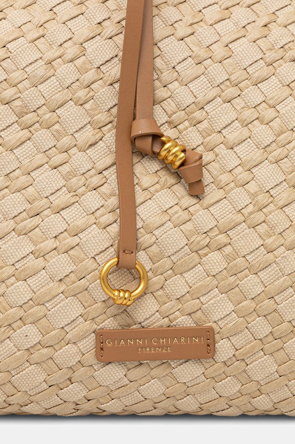 Gianni Chiarini μικρή τσάντα Γυναικεία MERCY μπεζ BS.11767/COMM.CNPG.INT