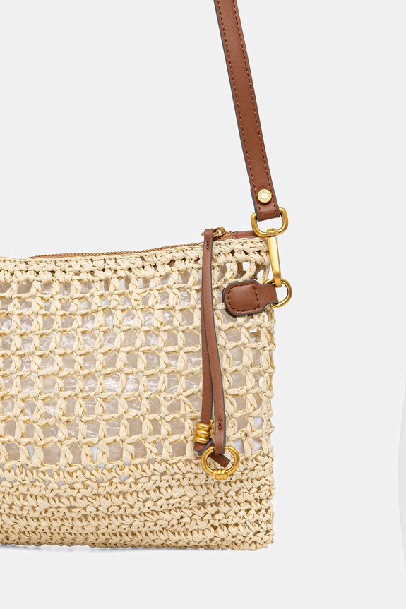 Doplnky Gianni Chiarini kabelka dámska NEFELI BS.11950/COMM.STR.CRCH béžová