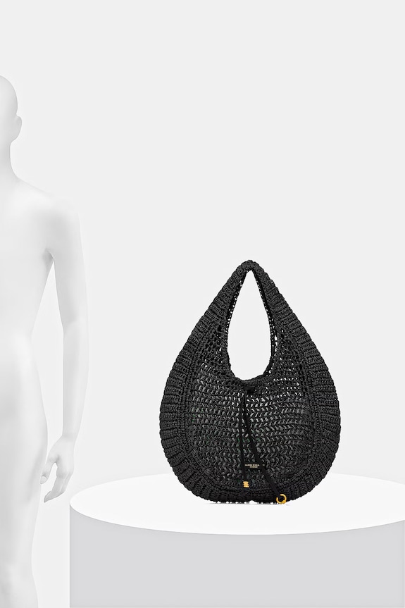 Dámska kabelka typu shopper Gianni Chiarini NEFELI BS.11954/COMM.STR.CRCH čierna