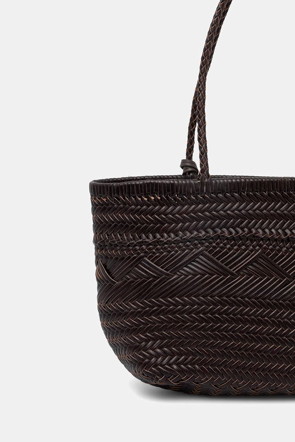 Dodaci Gianni Chiarini Shopper torba ženska kožna PALOMA BS.11371/COMM.PLINT smeđa