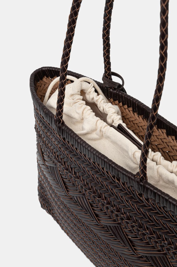 Gianni Chiarini Shopper torba ženska kožna PALOMA BS.11371/COMM.PLINT smeđa