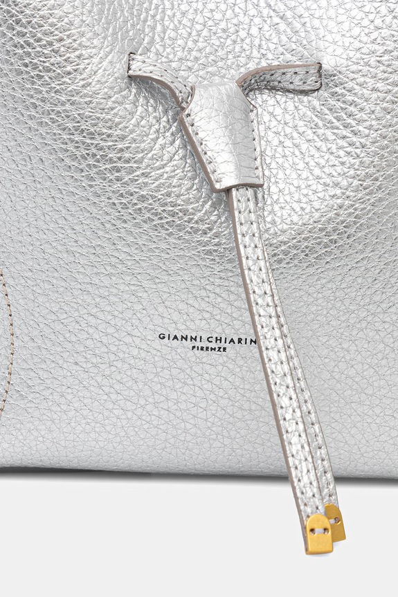 Gianni Chiarini borsa busta da donna in pelle SIENNA argento BS.11786.RNGDBL.T.U.