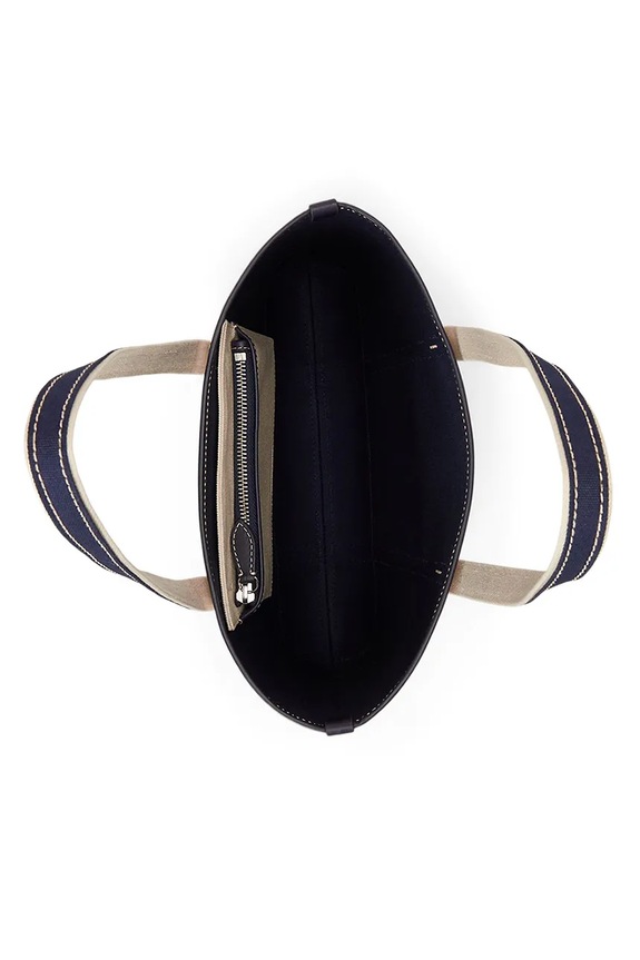 Polo Ralph Lauren kabelka typu tote dámska bavlnená béžová 428P10931
