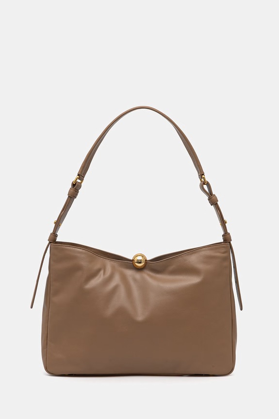 Furla shopper torba za žene kožna Sfera Soft L Shoulder Bag smeđa WB01365.BX3168.4489S