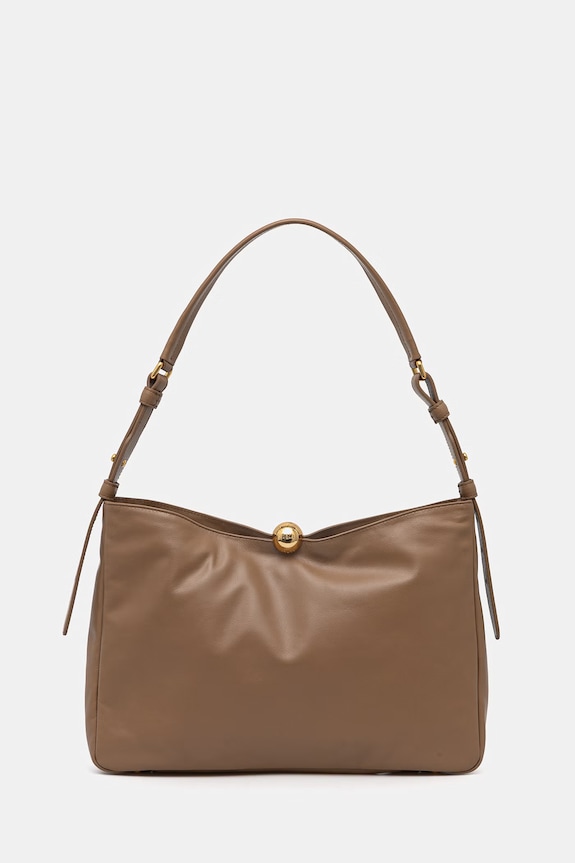 Furla shopper torba za žene kožna Sfera Soft L Shoulder Bag smeđa WB01365.BX3168.4489S