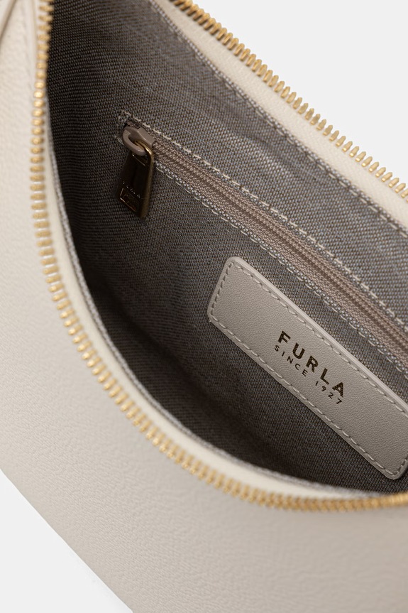 Furla torba za žene kožna Goccia S Shoulder Bag WB01500.BX3353.PNN00 bež