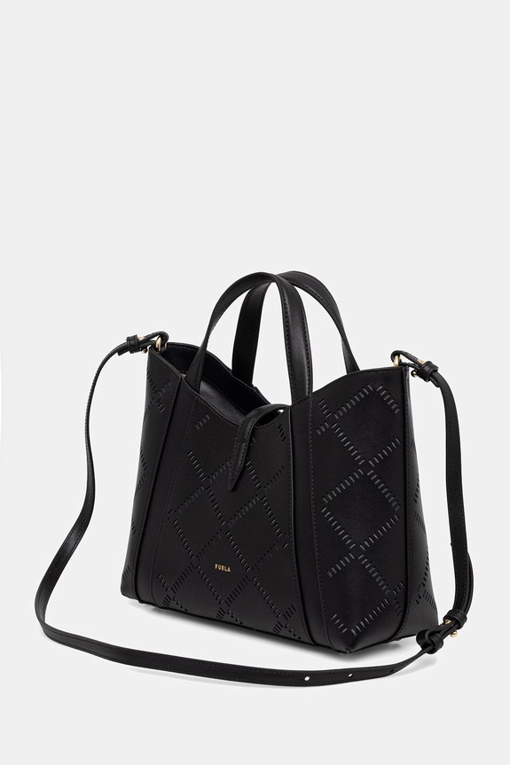 Accesorii Furla geantă pentru femei, din piele Goccia S tote WB01789.BX3947.O6000 negru