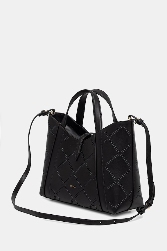 Accesorii Furla geantă pentru femei, din piele Goccia S tote WB01789.BX3947.O6000 negru