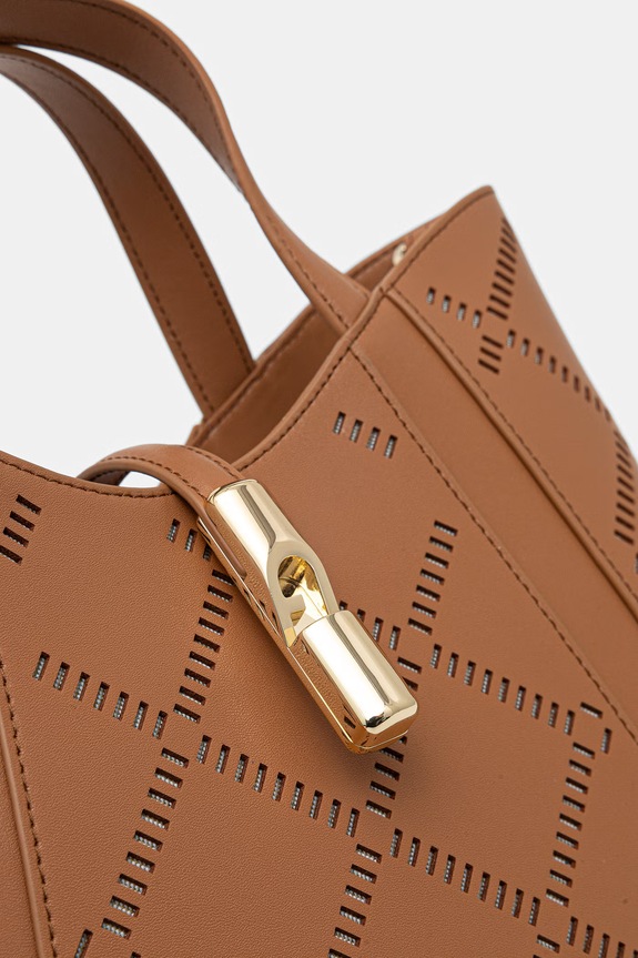 Furla geantă crossbody pentru femei, din piele Goccia S tote maro WB01789.BX3947.RY000