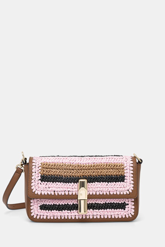 Furla torebka crossbody damska Iride S Crossbody brązowy WB01826.BX4447.TCO00