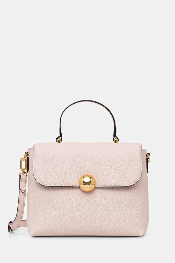 Furla torba za žene kožna Moonlight S Top Handle roza WB01882.BX3036.4355S