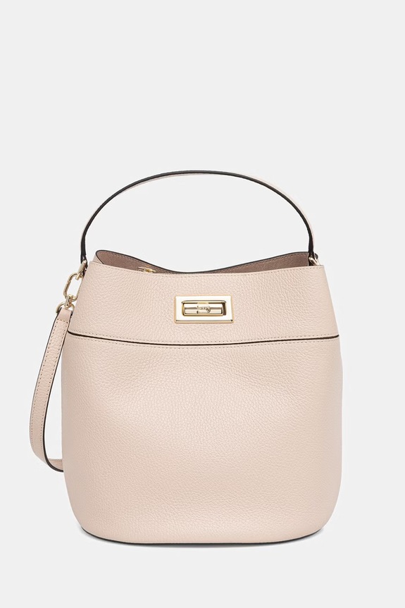 Furla crossbody torba za žene kožna Amelia M Bucket Bag bež WB01953.HSF000.93300