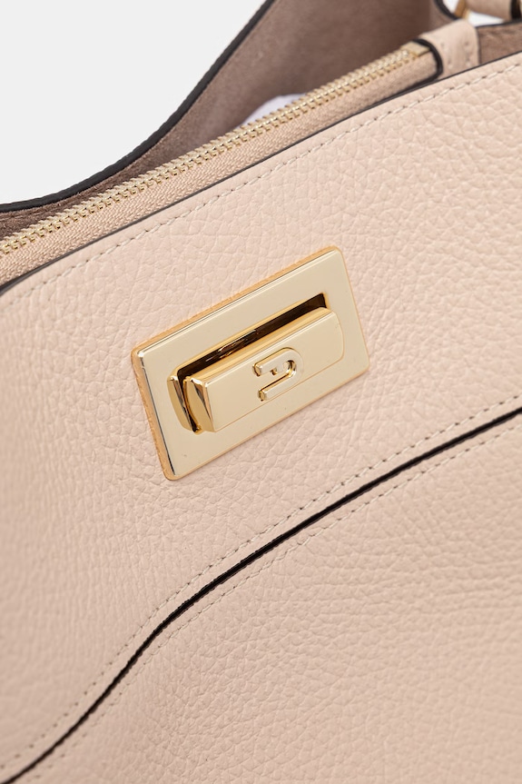Furla crossbody torba za žene kožna Amelia M Bucket Bag bež WB01953.HSF000.93300