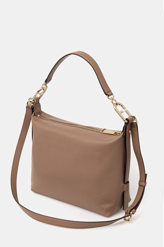 Dodaci Furla crossbody torba za žene kožna Tonie M Hobo WB01964.A.0023.4489S smeđa