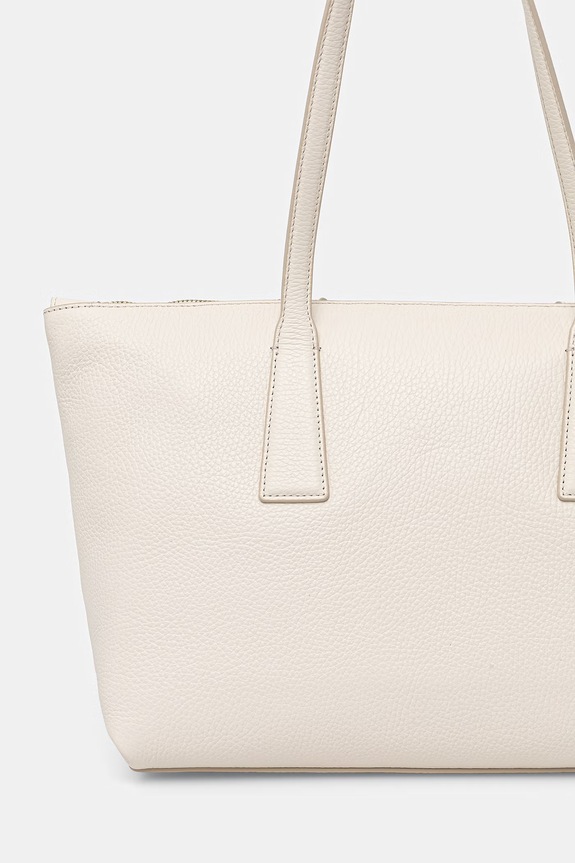 Dodaci Furla shopper torba za žene kožna Olivia M Tote WB01977.HSF000.PNN00 bež