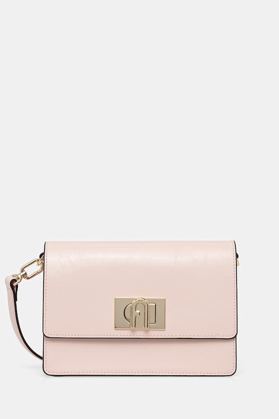 Furla geantă crossbody pentru femei, din piele 1927 Mini Crossbody 20 roz WB01995.VCQ000.4355S