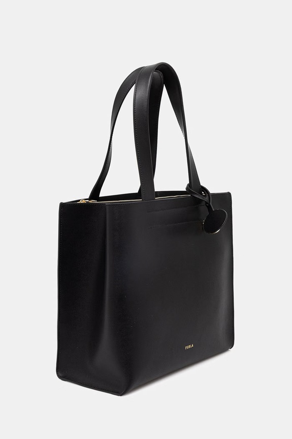 Furla kabelka typu tote dámska kožená Divide It M Tote WB02037.BX3104.O6000 čierna SS26