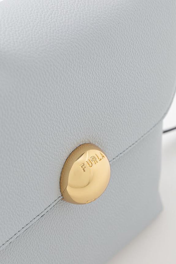 Furla torebka crossbody damska skórzana Moonlight S Top Handle niebieski WB01882.BX3036.AR300