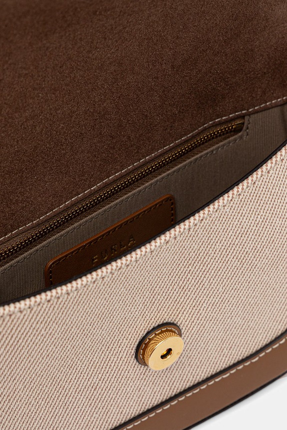 Furla crossbody kabelka dámska kožená Moonlight S Crossbody WB01887.BX3542.TCO00 béžová