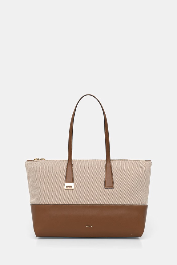 Furla tote bag pentru femei Olivia L Tote bej WB01940.BX3542.TCO00