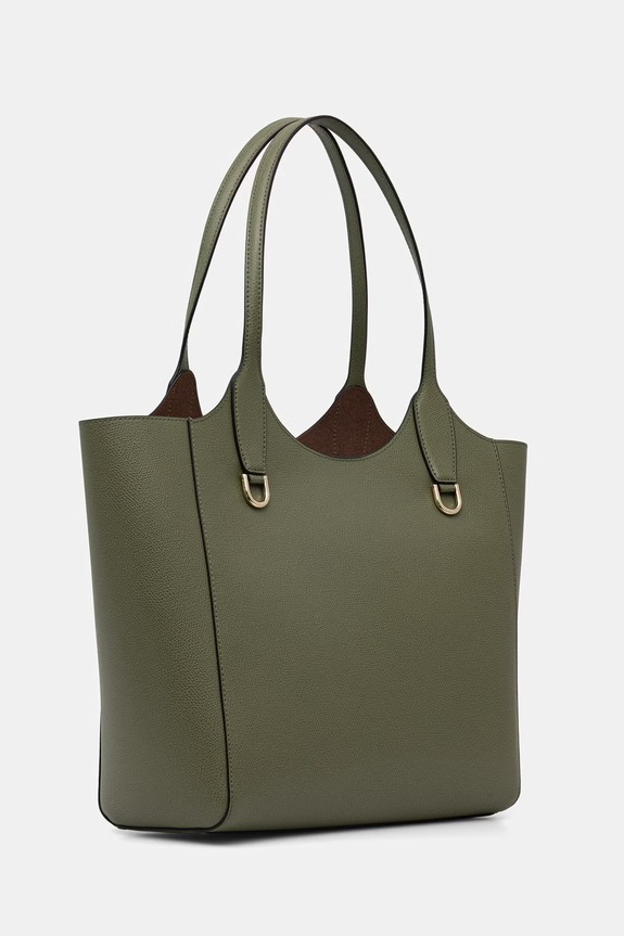 Furla torba za žene kožna Lea M Tote WB01941.ARE000.4555S zelena SS26