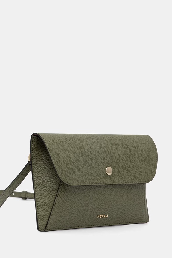 Furla torba za žene kožna Lea M Tote WB01941.ARE000.4555S zelena