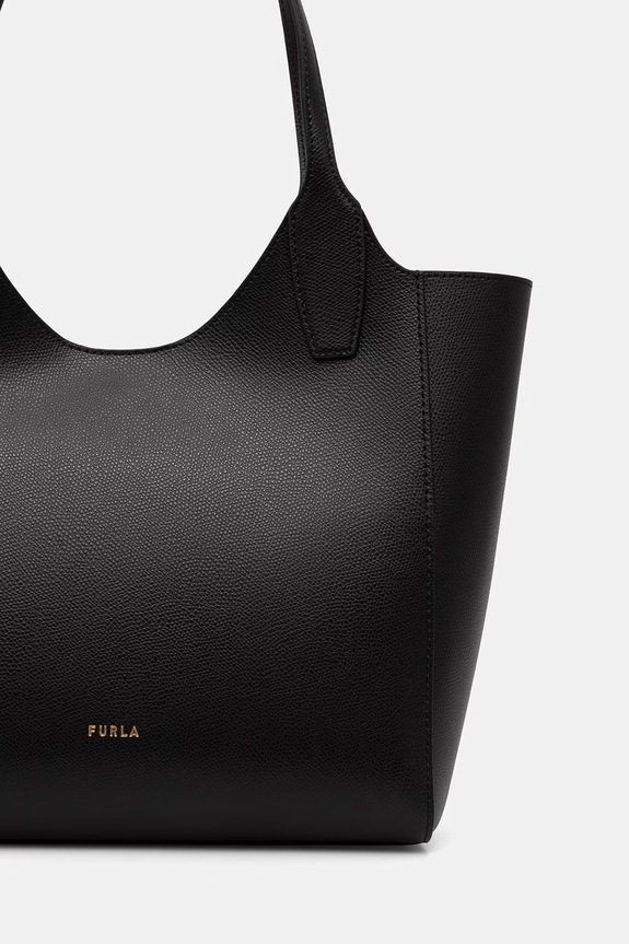 Dodaci Furla shopper torba za žene kožna Lea S Tote WB02036.ARE000.O6000 crna