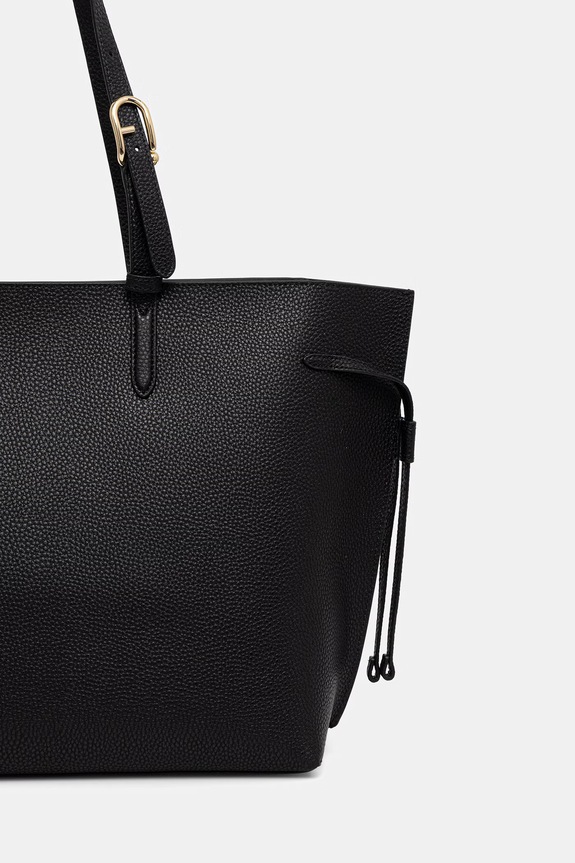 Αξεσουάρ Furla τσάντα shopper γυναικεία δερμάτινη Ava L Tote WB02059.BX4329.3924S μαύρο