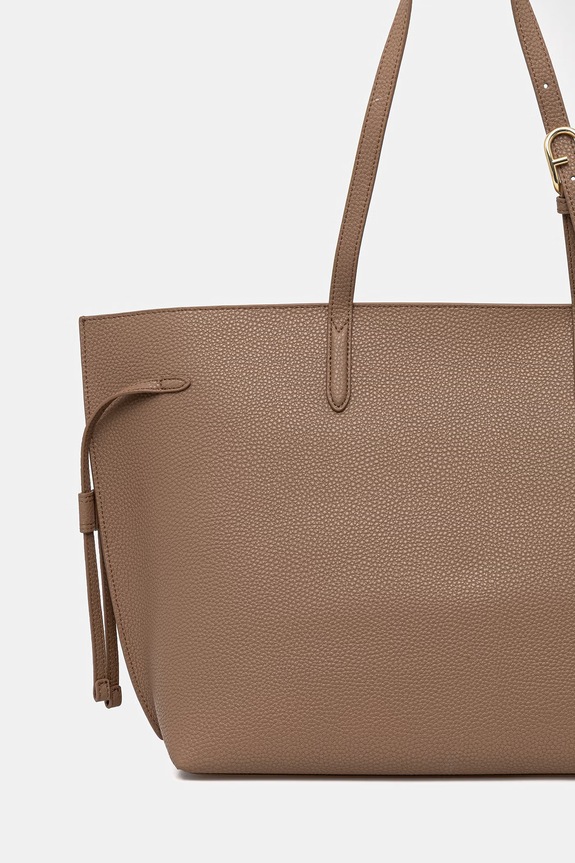 Accesorii Furla geantă shopper pentru femei, din piele Ava L Tote WB02059.BX4329.4619S bej
