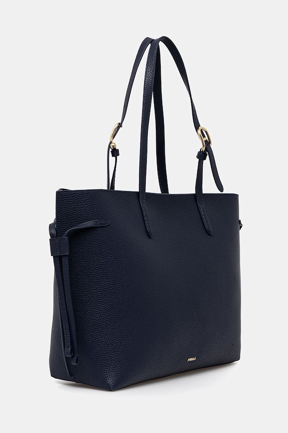 Furla geantă shopper pentru femei, din piele Ava L Tote WB02059.BX4329.4858S bleumarin SS26