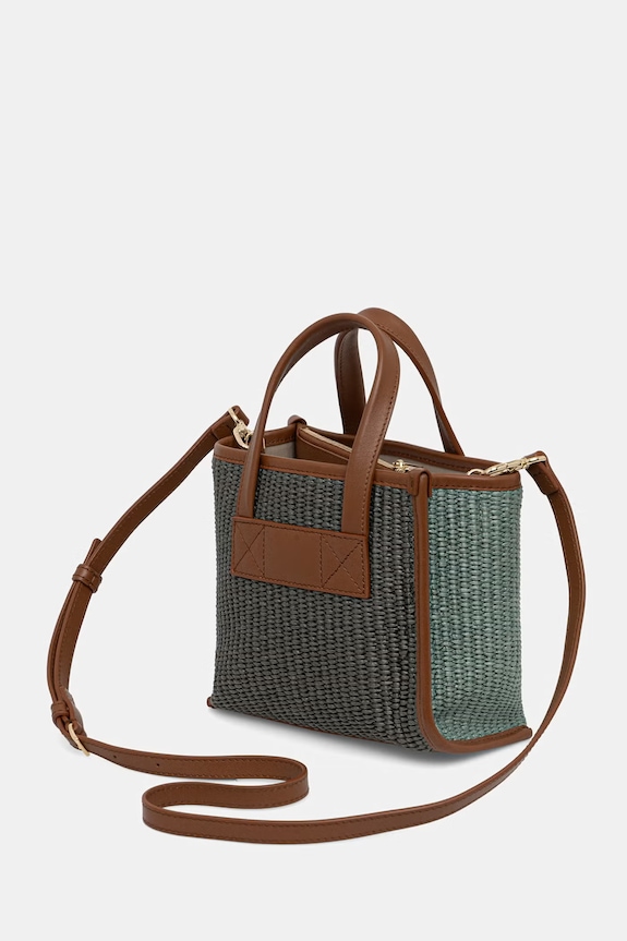 Doplňky Furla taška dámská Divide It Mini Tote WB02068.BX4493.4936S zelená