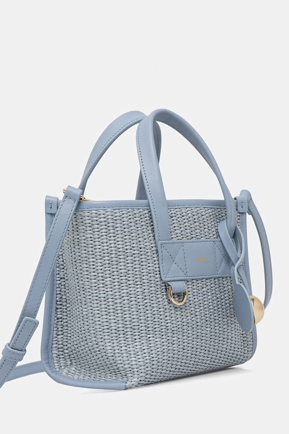 Furla kabelka dámska pletená Divide It Mini Tote WB02068.BX4493.4938S modrá SS26