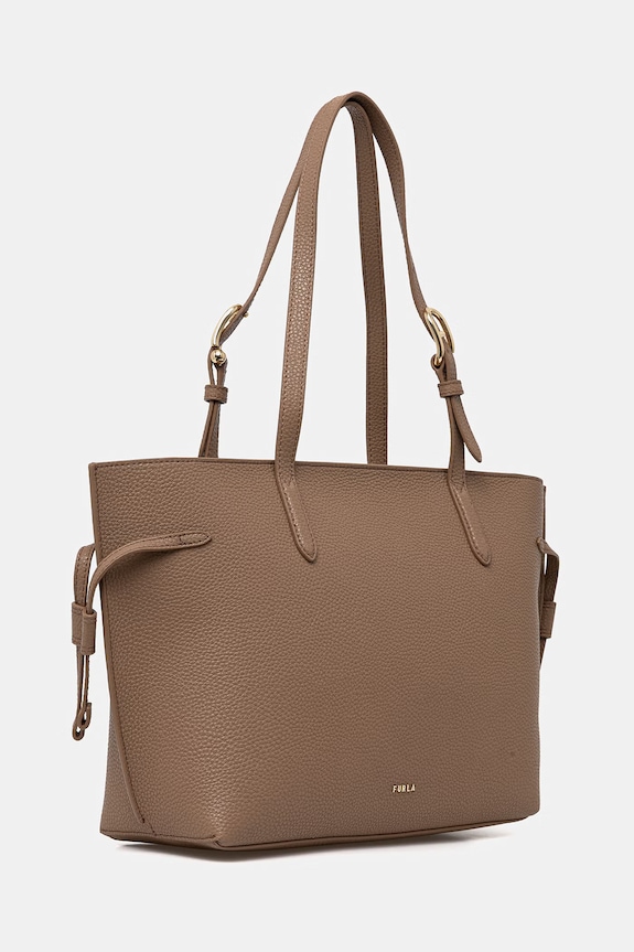 Furla tote bag pentru femei, din piele Ava M Tote WB02069.BX4329.4619S bej SS26