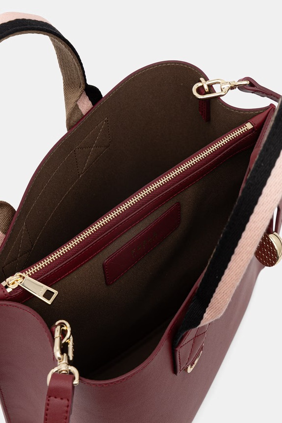 Furla torba za žene kožna Divide It S Tote WB02038.BX4467.T6G00 bordo