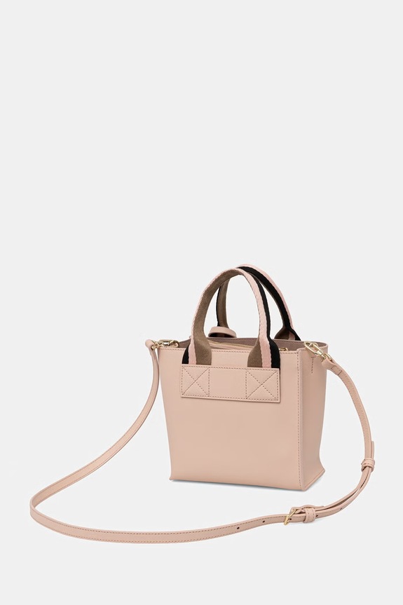 Dodaci Furla crossbody torba za žene kožna Divide It Mini Tote WB02068.BX4467.4810S roza
