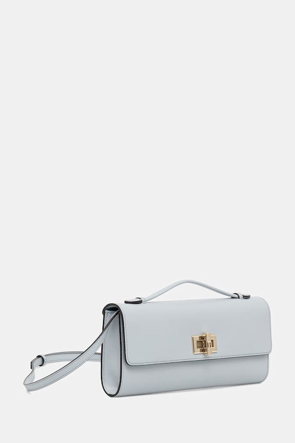 Furla geantă crossbody pentru femei, din piele Clara Crossbody Clutch WE00841.AX0733.AR300 albastru SS26