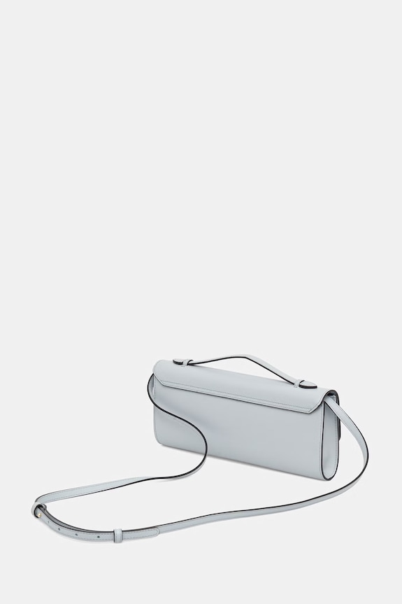 Accesorii Furla geantă crossbody pentru femei, din piele Clara Crossbody Clutch WE00841.AX0733.AR300 albastru