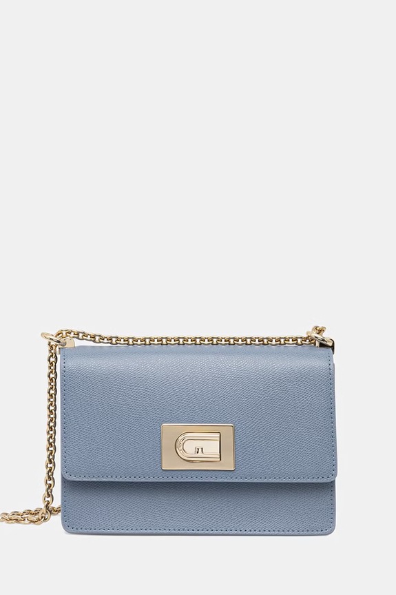 Furla crossbody torbica ženska usnjena 1927 Mini Crossbody 20 modra BAFKACO.ARE000.2495S