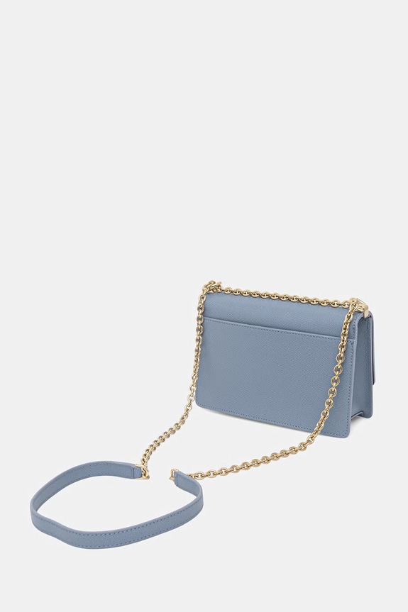 Dodatki Furla crossbody torbica ženska usnjena 1927 Mini Crossbody 20 BAFKACO.ARE000.2495S modra