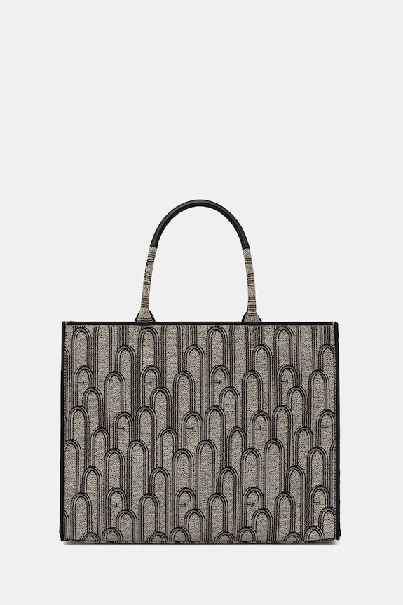Furla tote taška dámská bavlněná Opportunity L Tote béžová WB00255.BX4614.TON00