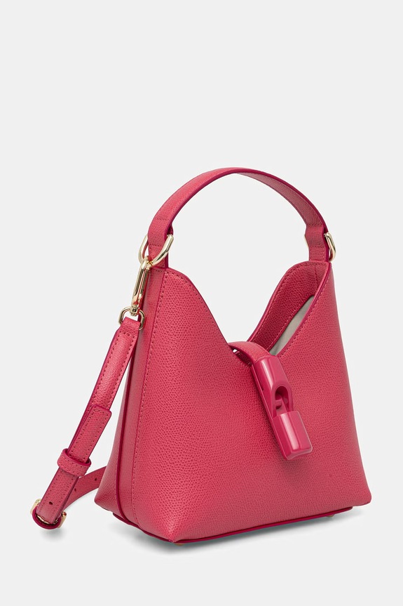 Furla torba za žene kožna Iride Mini Hobo WE00876.ARE000.4485S roza SS26