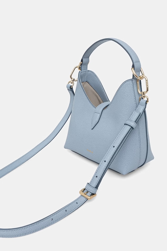 Dodaci Furla torba za žene kožna Iride Mini Hobo WE00876.ARE000.CDZ00 plava