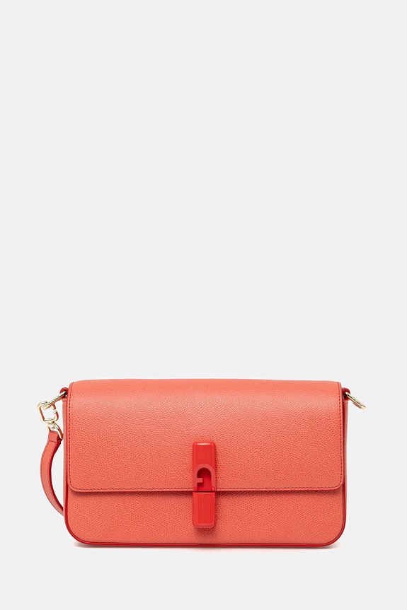Furla crossbody kabelka dámska kožená Iride S Crossbody oranžová WB01826.ARE000.4477S