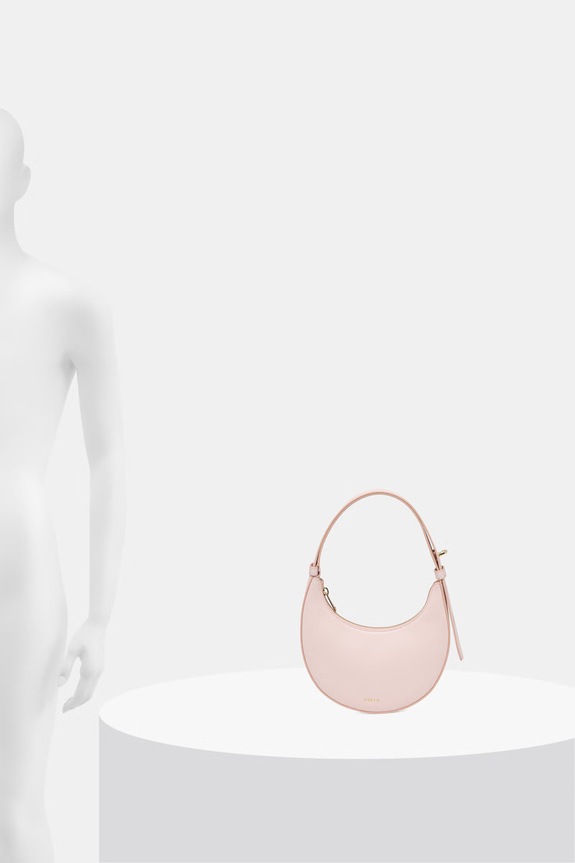 Furla чанта дамска от кожа Deliza Mini Shoulder Bag WE00649.AX0733.4355S