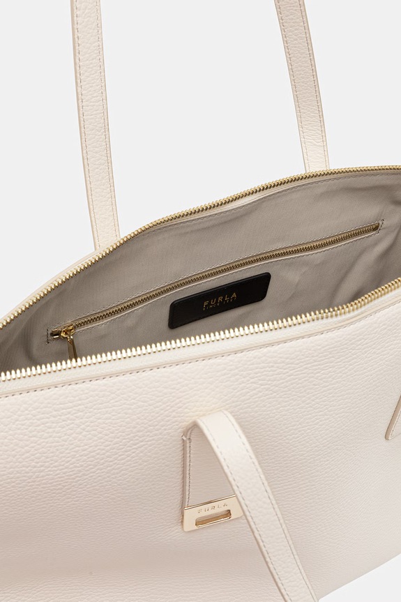 Furla geantă shopper de damă din piele Olivia L Tote WB01940.HSF000.PNN00 bej
