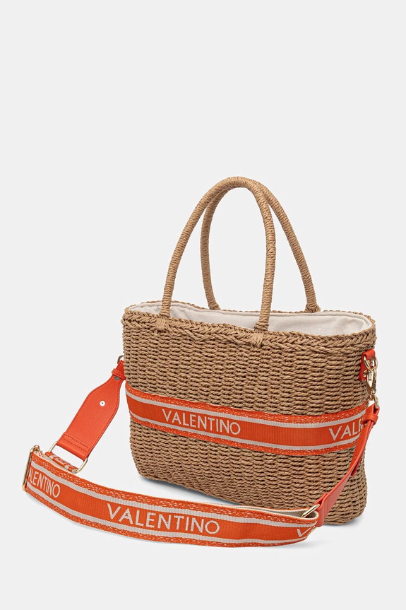 Accesorii Valentino Bags geantă de plajă pentru femei BOHO VBGA0L01 bej
