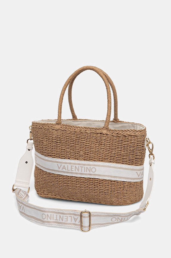 Accesorii Valentino Bags geantă de plajă pentru femei BOHO VBGA0L01 bej